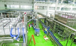 中粮可口可乐贵州厂项目 生产设备安装调试与运动项目经营协同发展